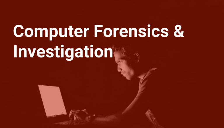 Computer Forensics and Investigation