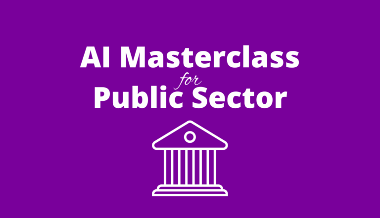 AI Masterclass for Public Sector – Government
